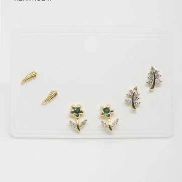 Imagen del producto Set topo flores rodinado x 3