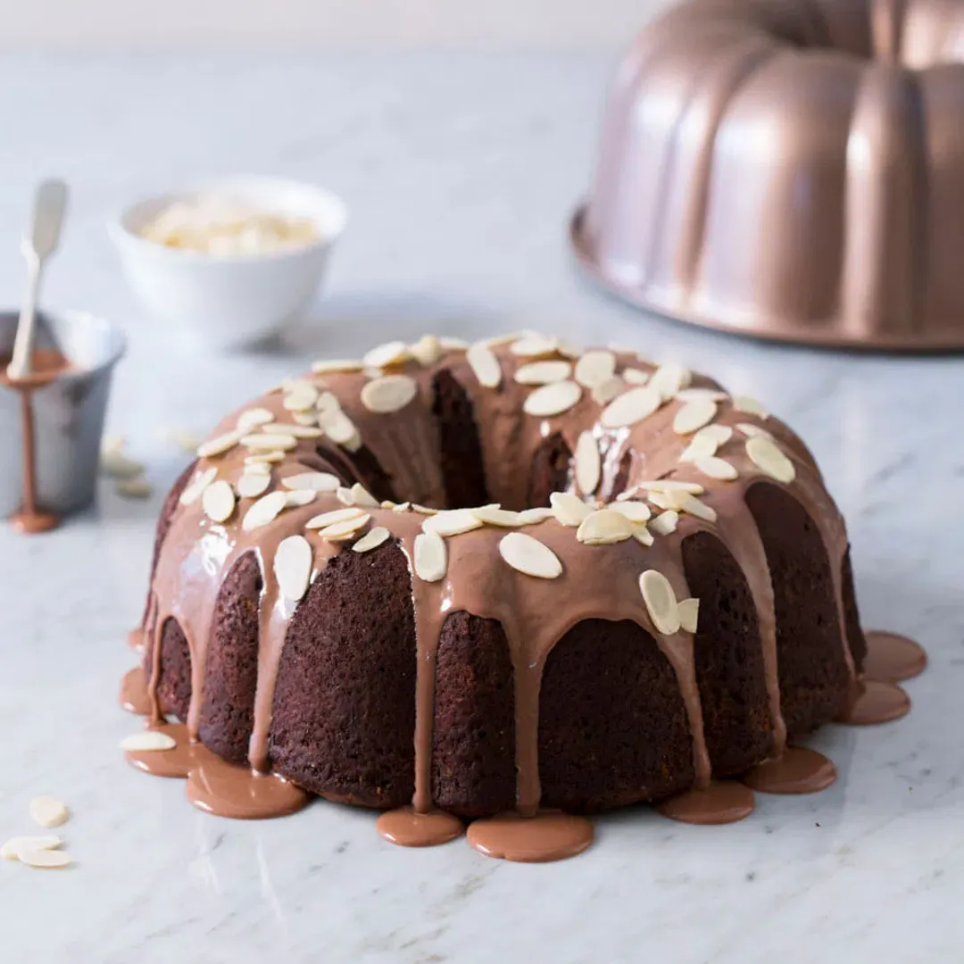 MOLDE AMAPOLA 26CM ANTI ADHERENTE COBRE ILKO