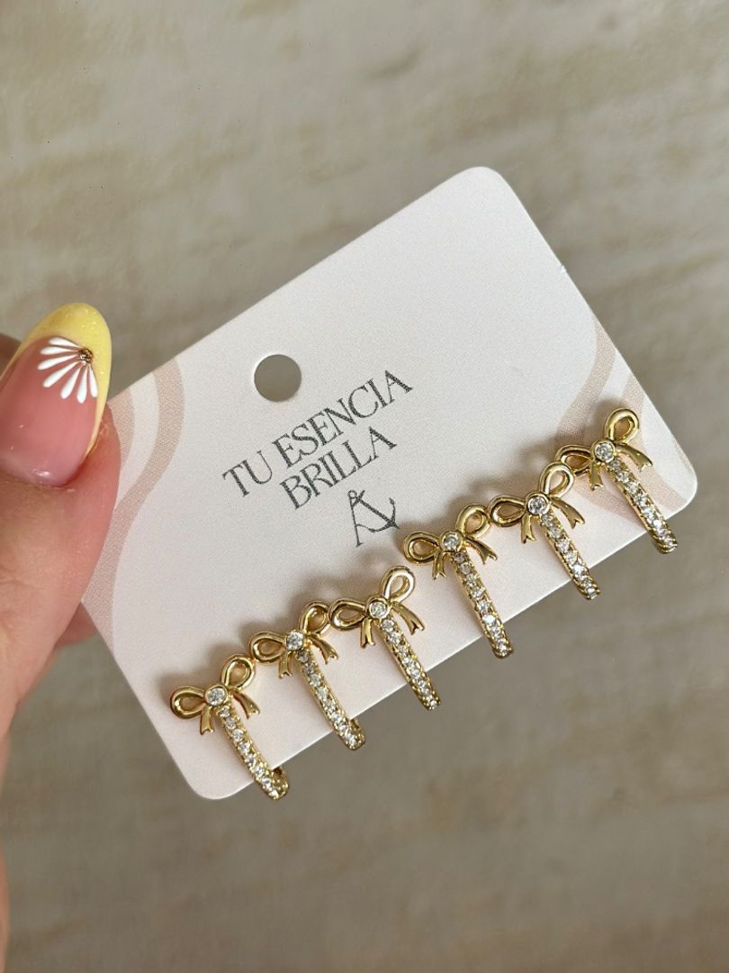 Set trío candonga moño 