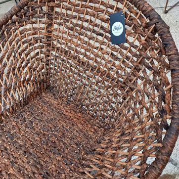 Mecedora Isabel tejido natural - imagen 1