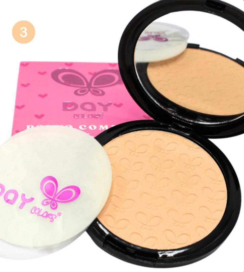 POLVO COMPACTO ACABADO NATURAL DAY COLORS 