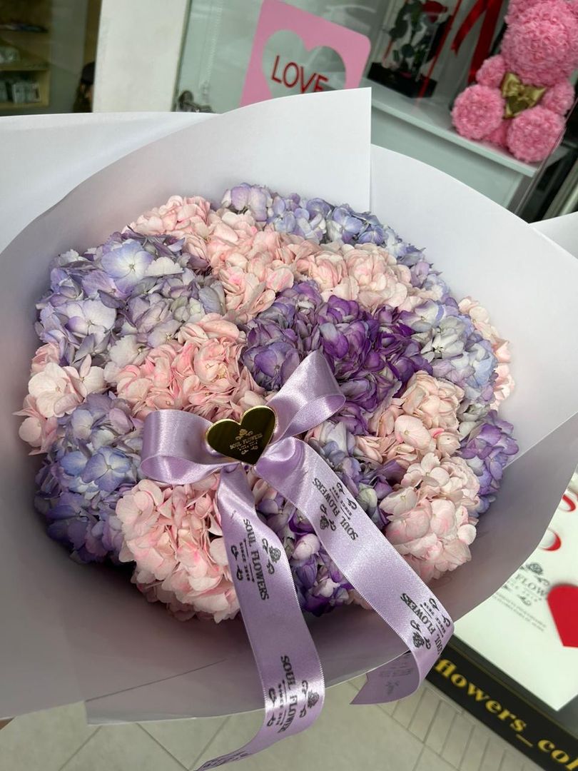 BOUQUET HORTENSIAS 