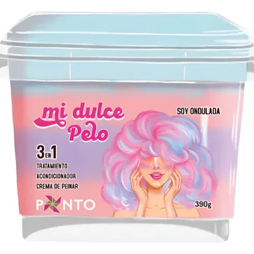 Imagen del producto MI DULCE PELO SOY ONDULADA 3 EN 1 390gr PONTO