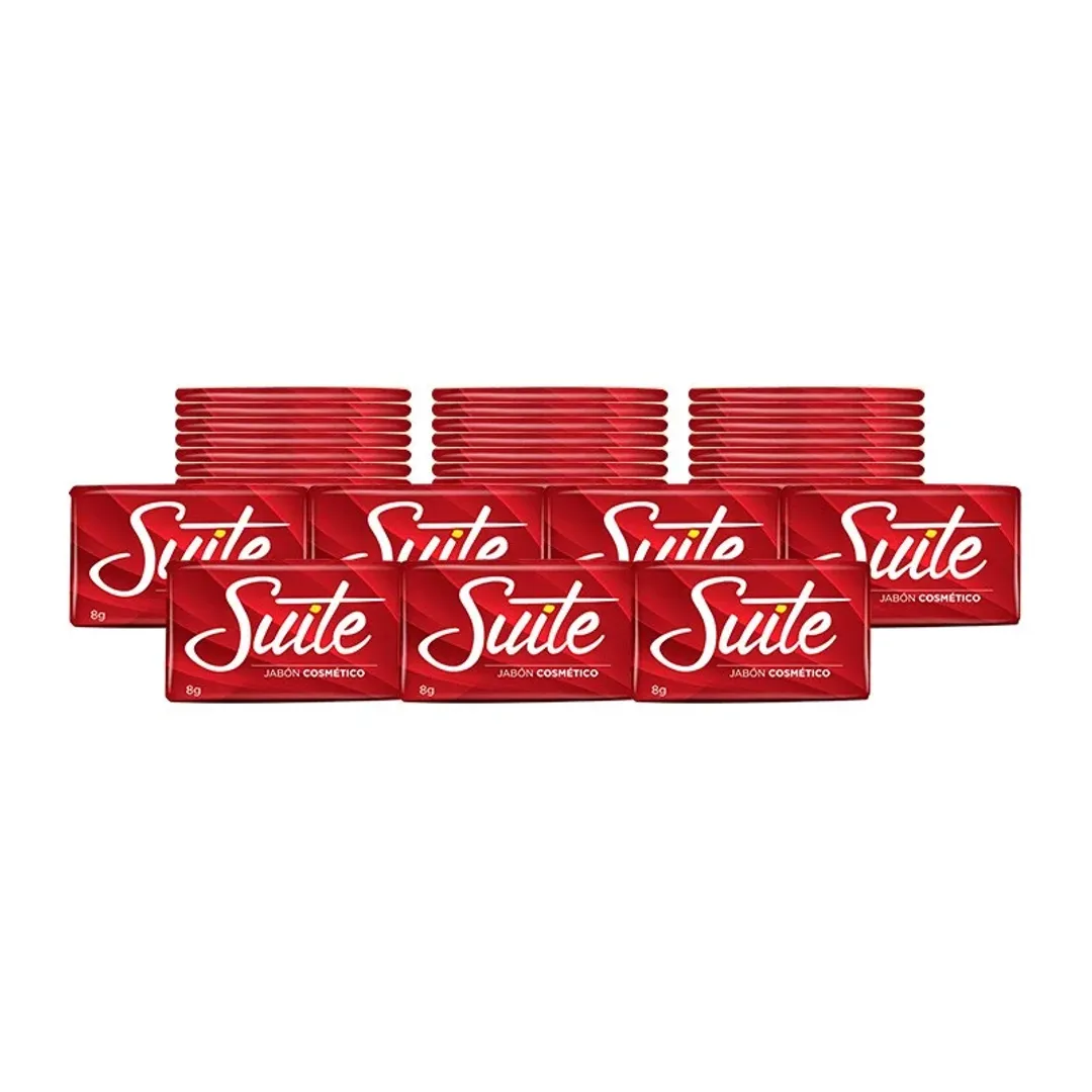 C. JABON HOTELERO SUITE ROJO DISPLAY X 24 UNI