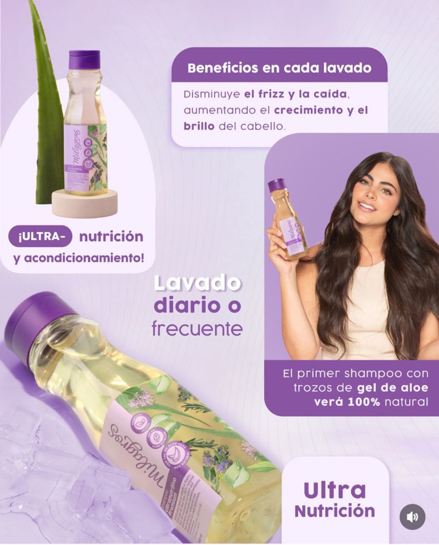 Shampoo Ultra Nutritivo Premium (con aloe vera)