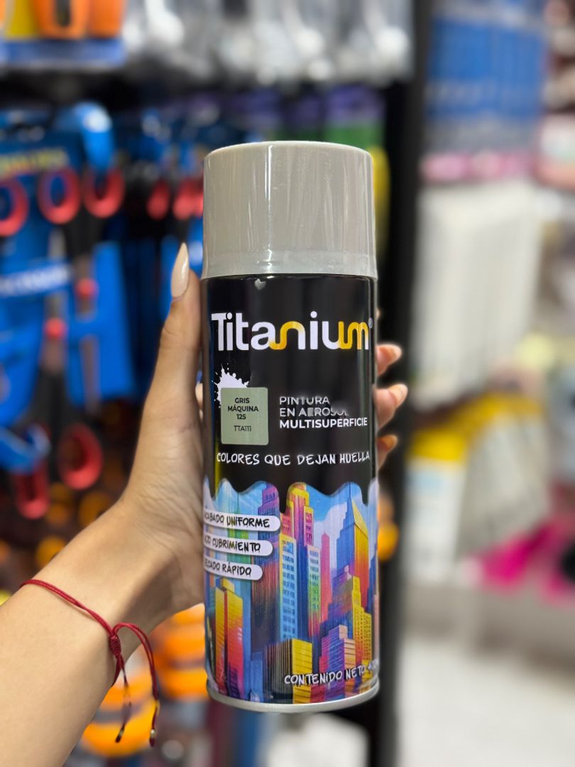 Pintura en Aerosol Multisuperficie Marca Titanium