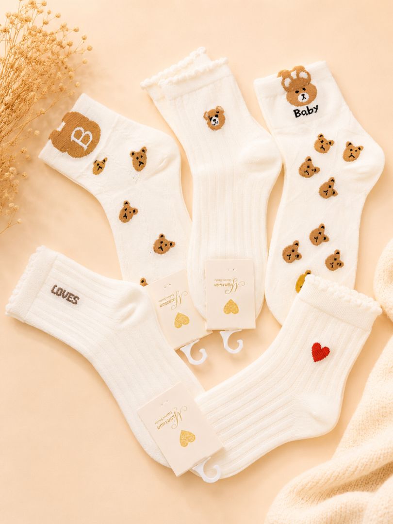 Medias 3/4tos bear 