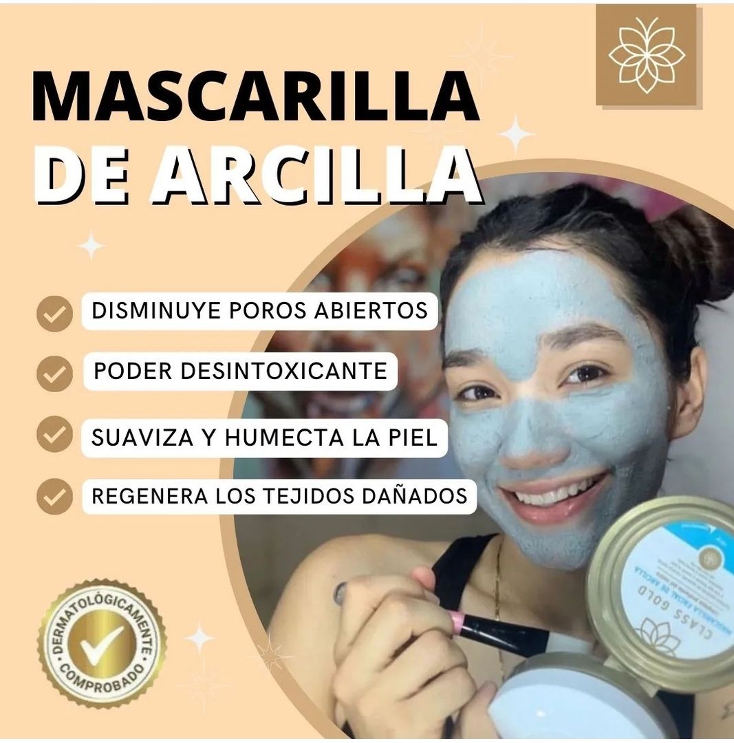 Mascarilla de Arcilla classgold 