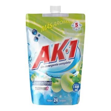 Imagen del producto  N. DETERGENTE LIQUIDO AK1 MANZANA X 1.8 LITROS DOYPACK