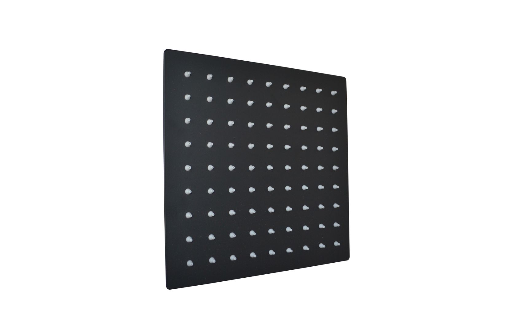 20CM DUCHA CUADRADA NEGRA