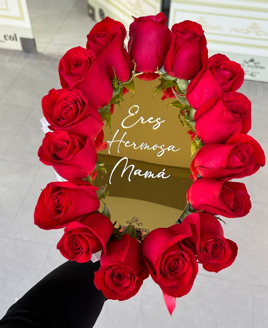 BOUQUET MIRROR OVALADO