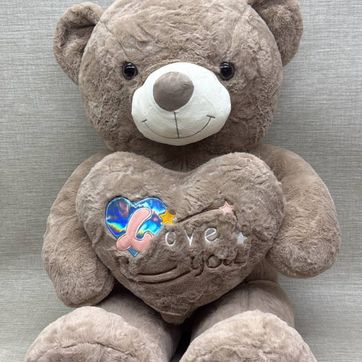Imagen del producto OSO PATAS LARGAS CORAZON BRILLANTE 1.20 CM