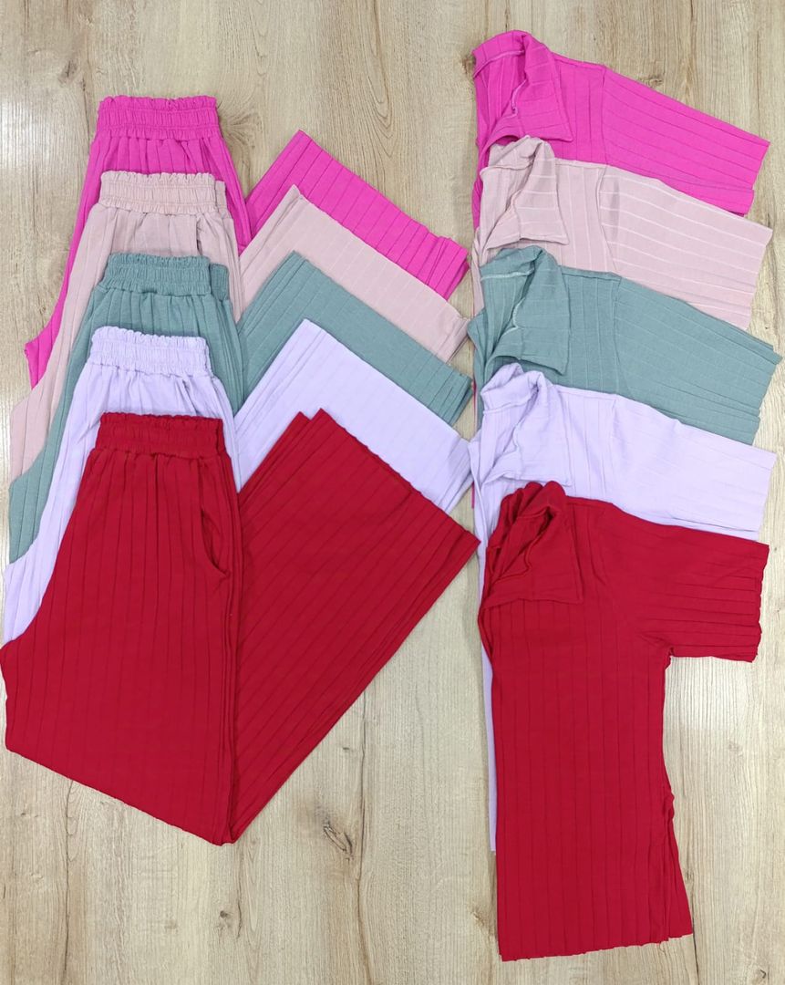 CONJUNTO RIB CUELLO TALLA U