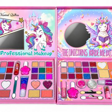 KIT DE MAQUILLAJE INFANTIL CON ACCESORIOS QUENN - imagen 1