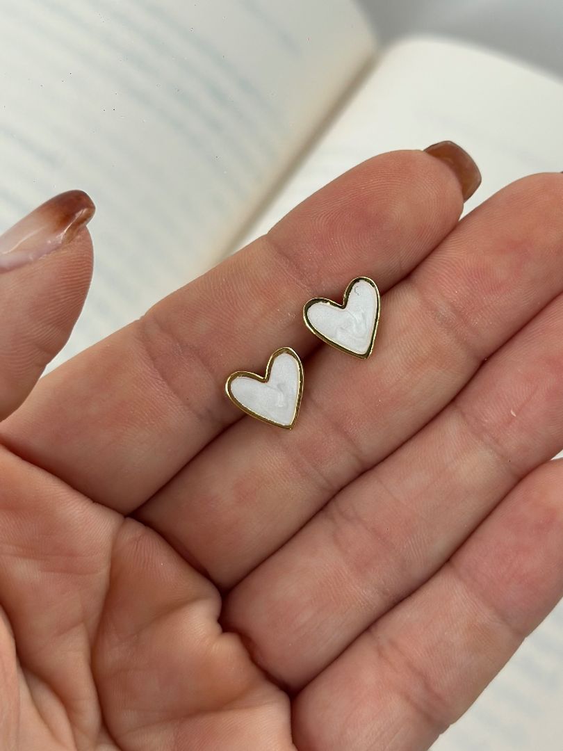 Topo corazón blanco 