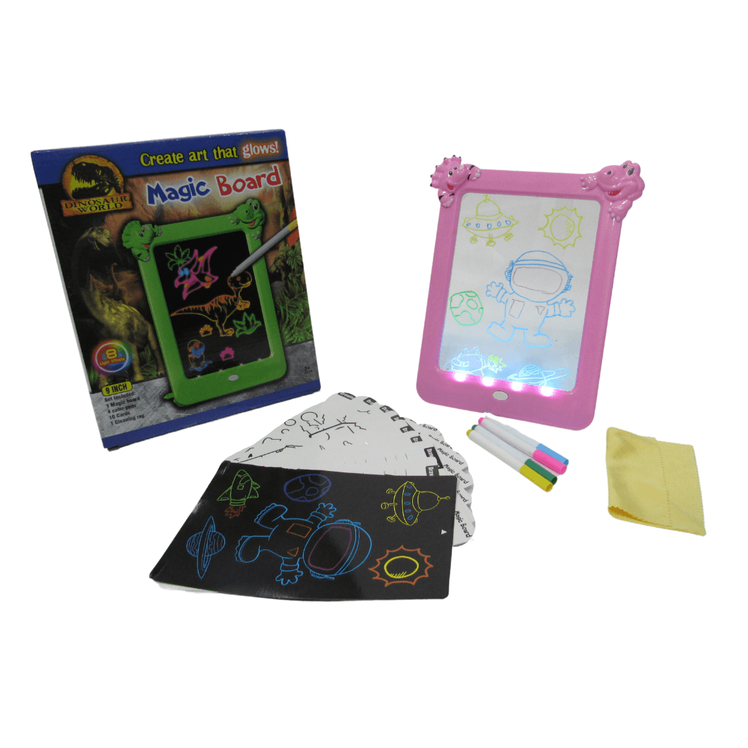 TABLETA MAGICA DIBUJO LUZ LED 