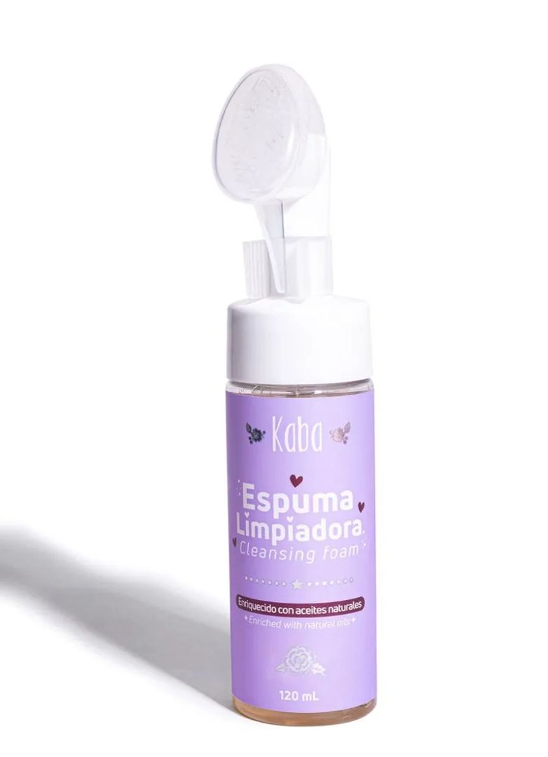 Espuma limpiadora 