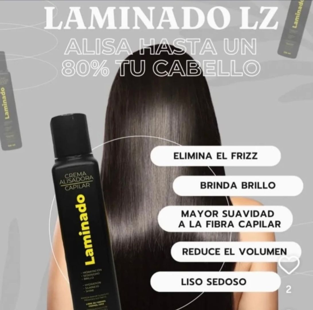 Crema alisadora capilar laminado 