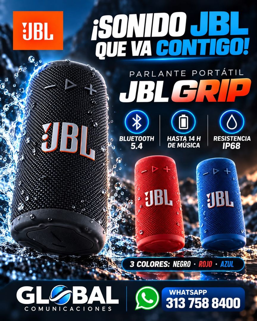 Parlante JBL Grip ORIGINAL