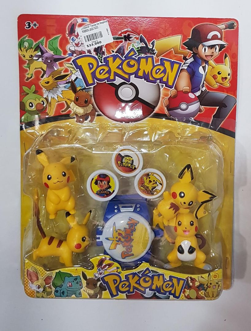 POKEMON LANZA TAZOS