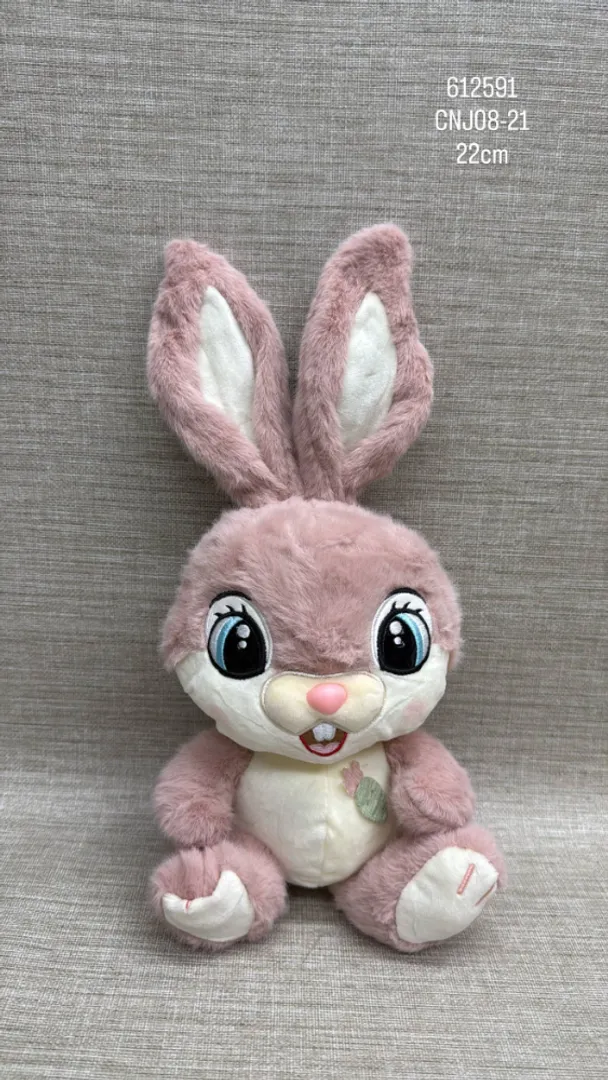 CONEJITA ROSA 22 CM