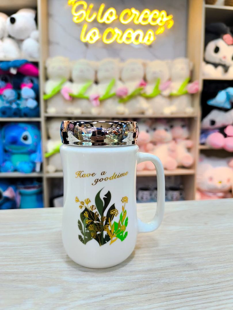 MUG TAPA ESPEJO PLANTAS FRASES