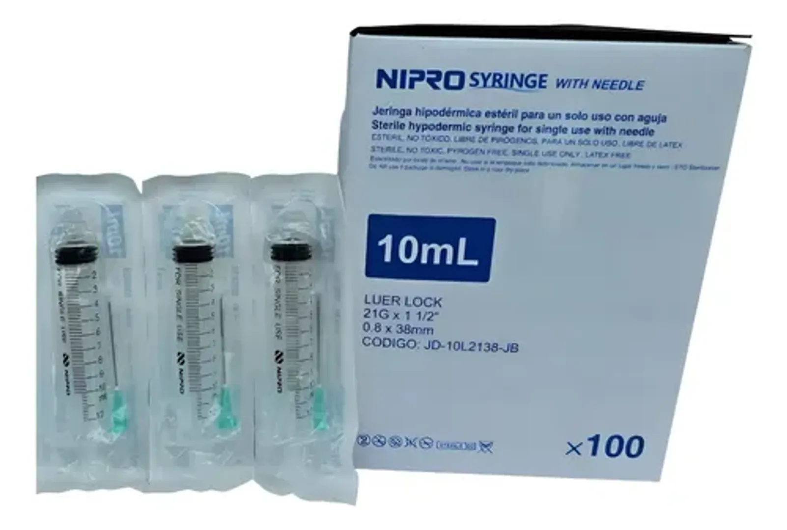 JERINGA 10ML NIPRO UNIDAD
