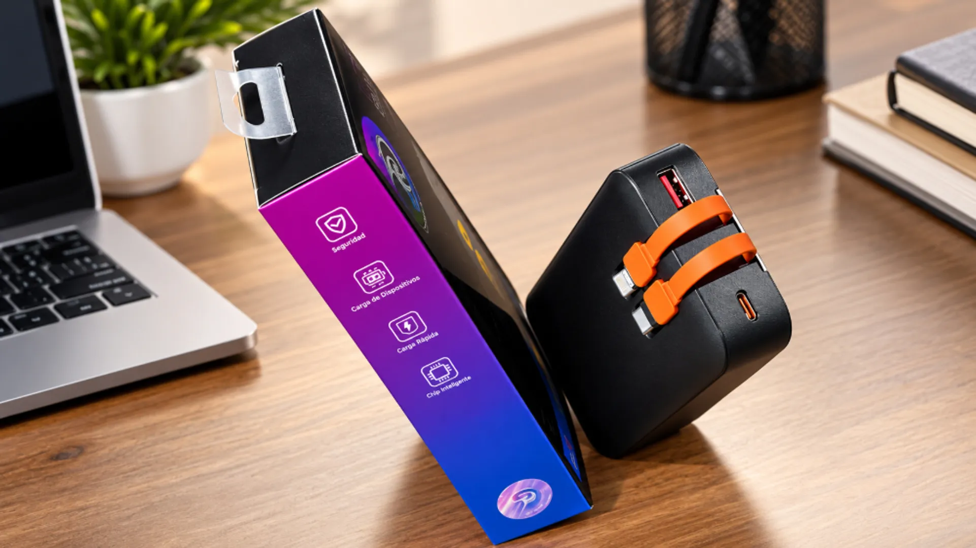 POWER BANK ORIGINALS CARGA RAPIDA 20000 MAH PANTALLA LED