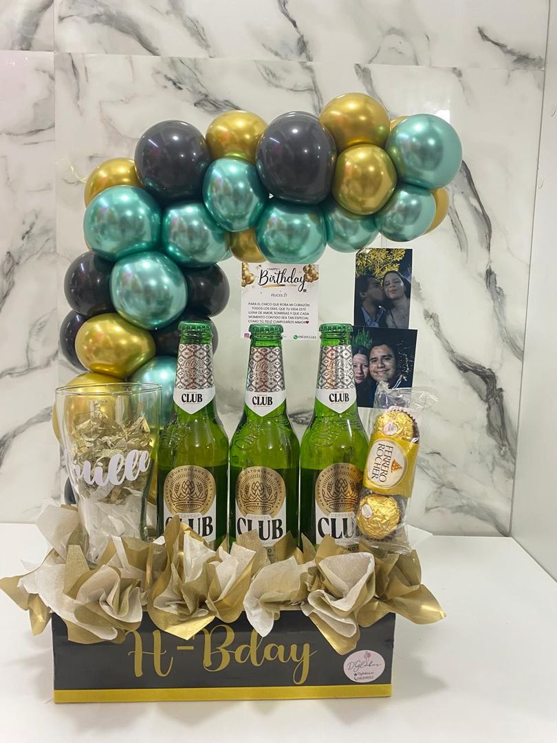 Detalle con cervezas