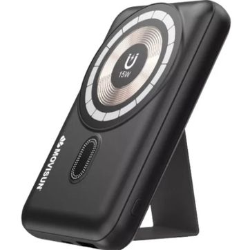 Imagen del producto Batería portátil con carga inalámbrica y magnética 10.000 mAh