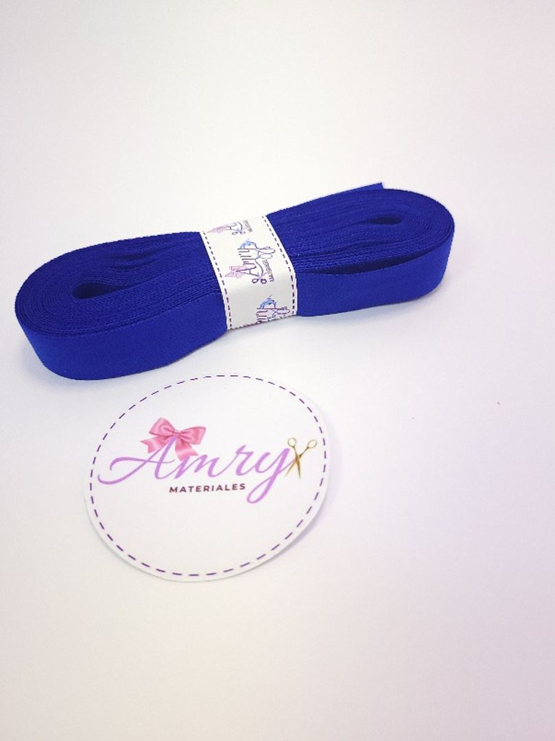5 mtrs Sesgo 1.5cm Azul Rey