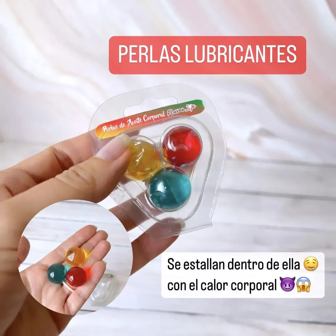 PERLAS DE LUBRICANTE X 1