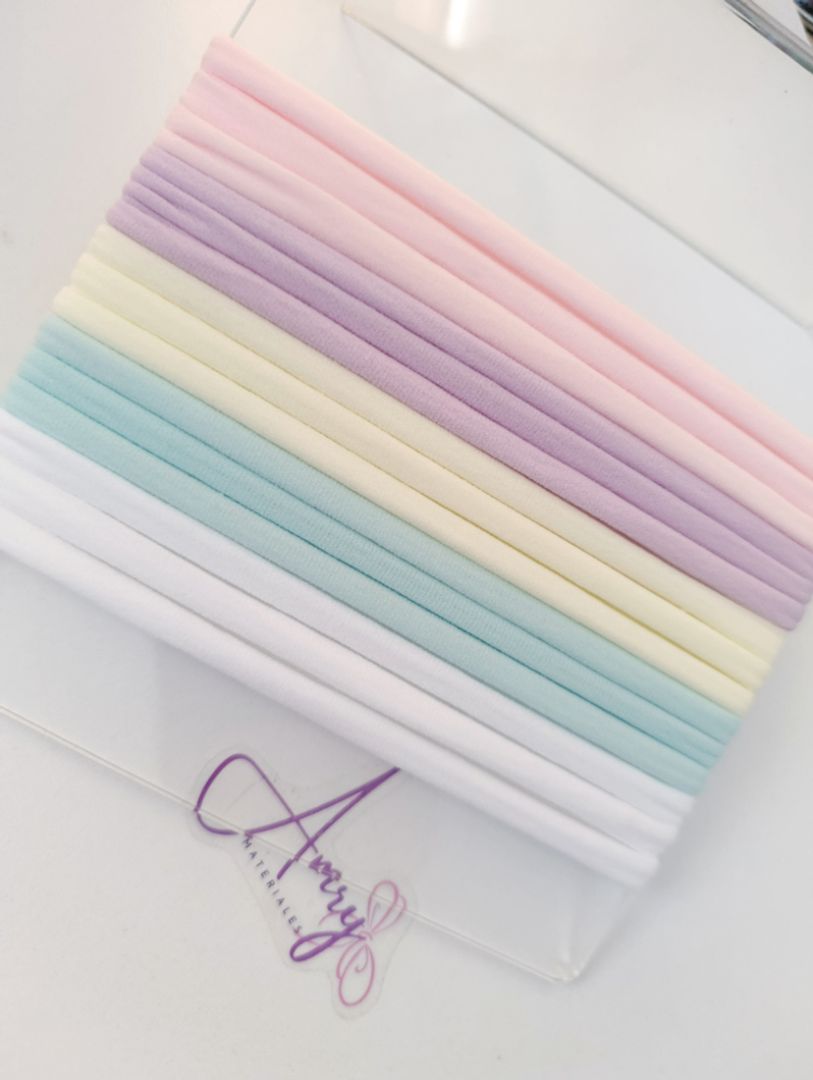 Kit 15 Banditas Pasteles