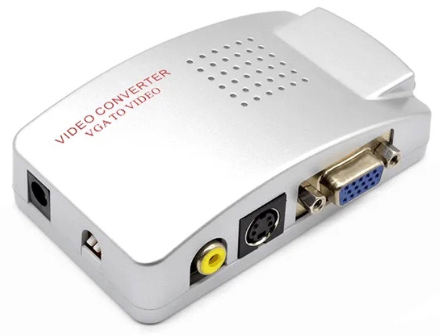 Caja convertidor VGA a SVIDEO RCA