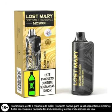 Imagen del producto Lost Mary Sour Gami Mint 5.000 Puffs