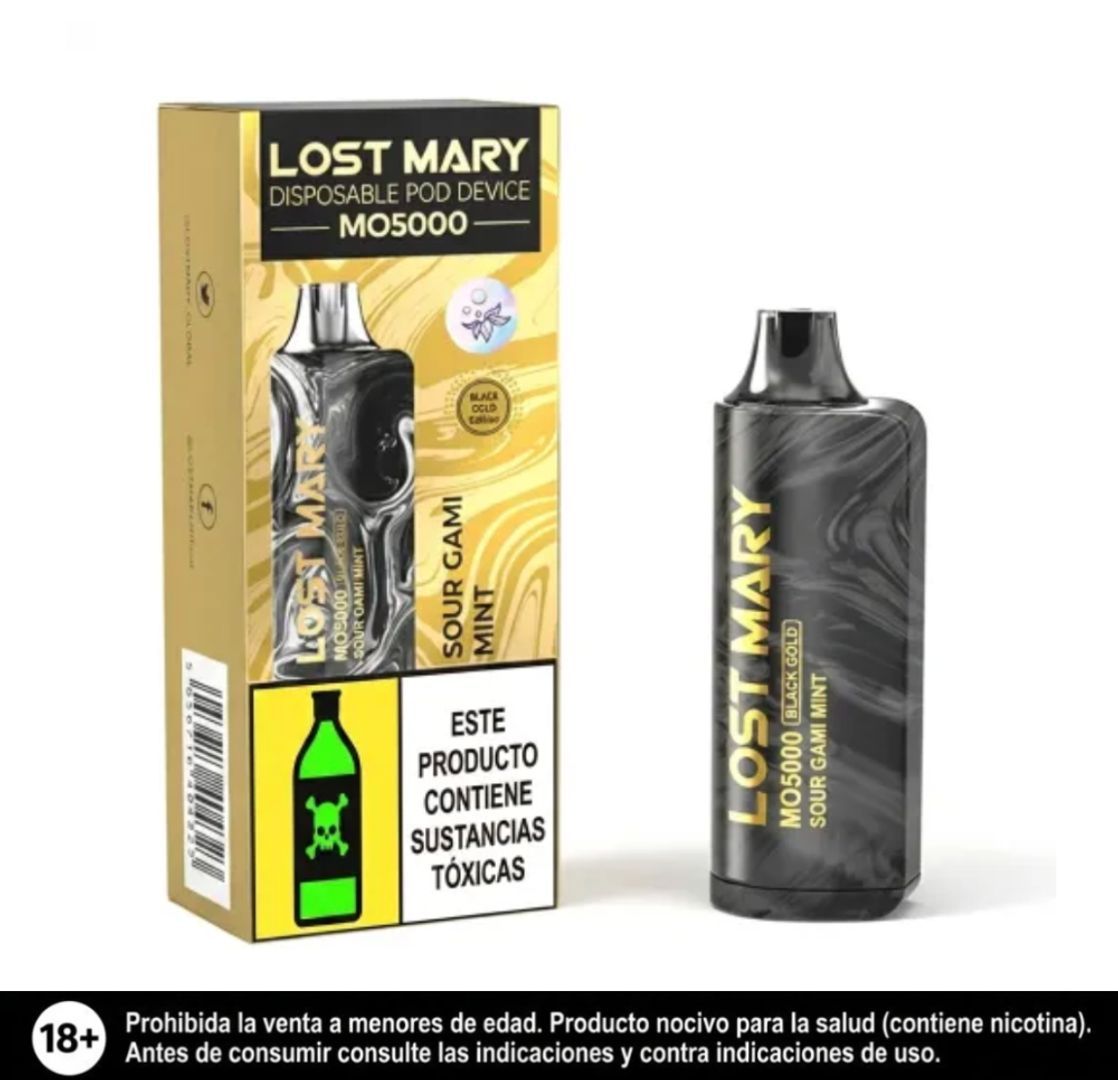 Lost Mary Sour Gami Mint 5.000 Puffs