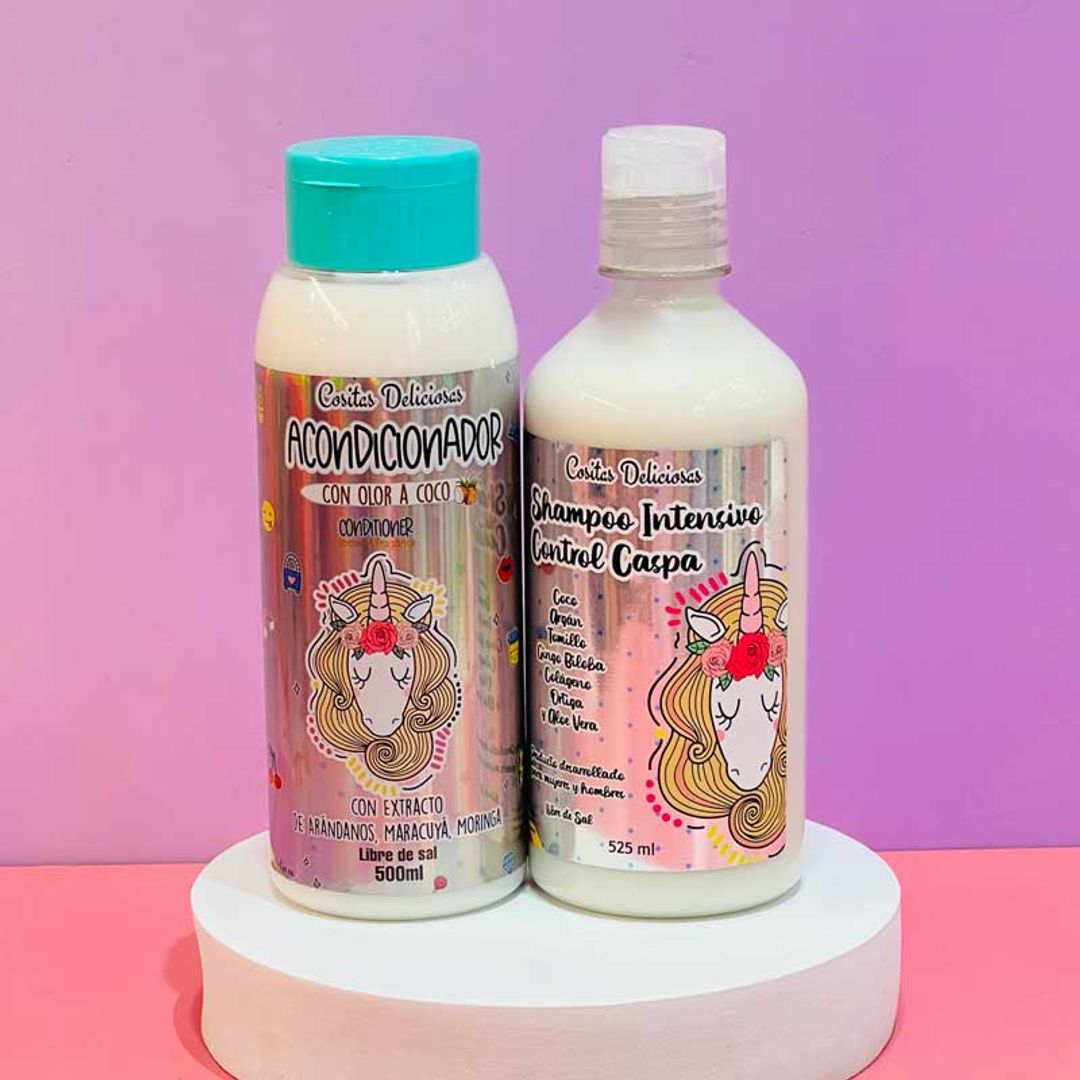 Kit básico anticaspa 500ml