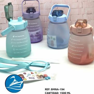 Imagen del producto TERMO 1500ML PASTEL MULTICOLOR BMNA-194 ATLANTIS