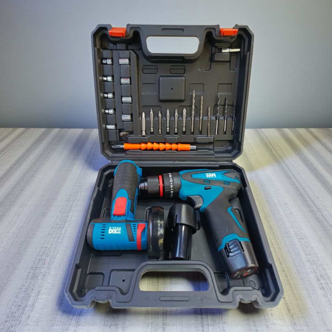 COMBO TALADRO Y MINI PULIDORA P470-01