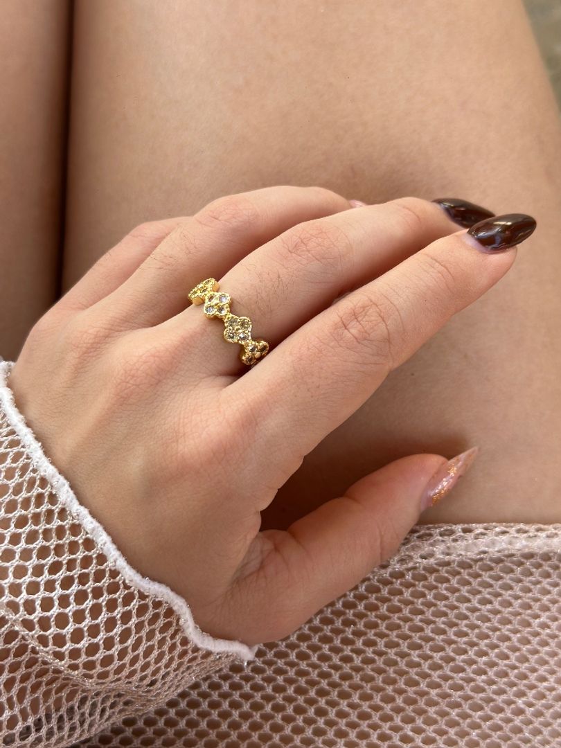 Anillo vancleef circon