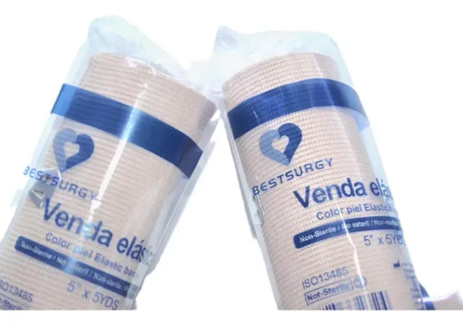 VENDA ELASTICA 2 X 5 YD COLOR PIEL BESTSURGY UND