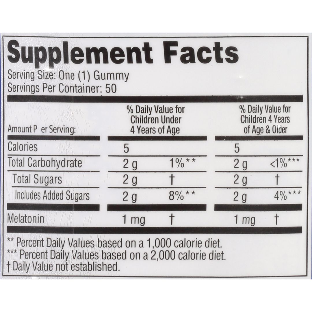 Gomitas Melatonina ZARBEES