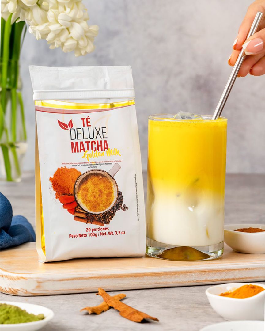 Té Deluxe Matcha Golden Milk 100g