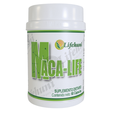 Imagen del producto MACA LIFE 60 CAPSULAS LIFE HUNI