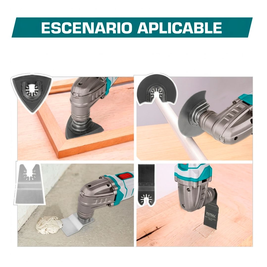 SIERRA MULTIFUNCIONAL INALÁMBRICO 20V + ACCESORIOS