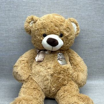 Imagen del producto OSO CLÁSICO CON SELLITO Y CINTA 60 CM