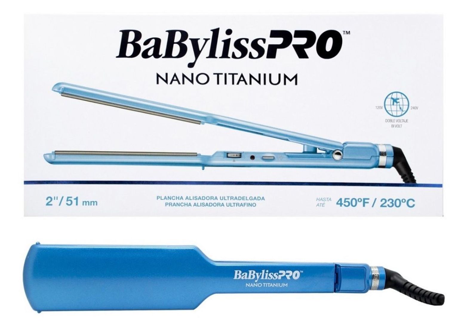 PLANCHA BABYLISS PRO 2" ORIGINAL