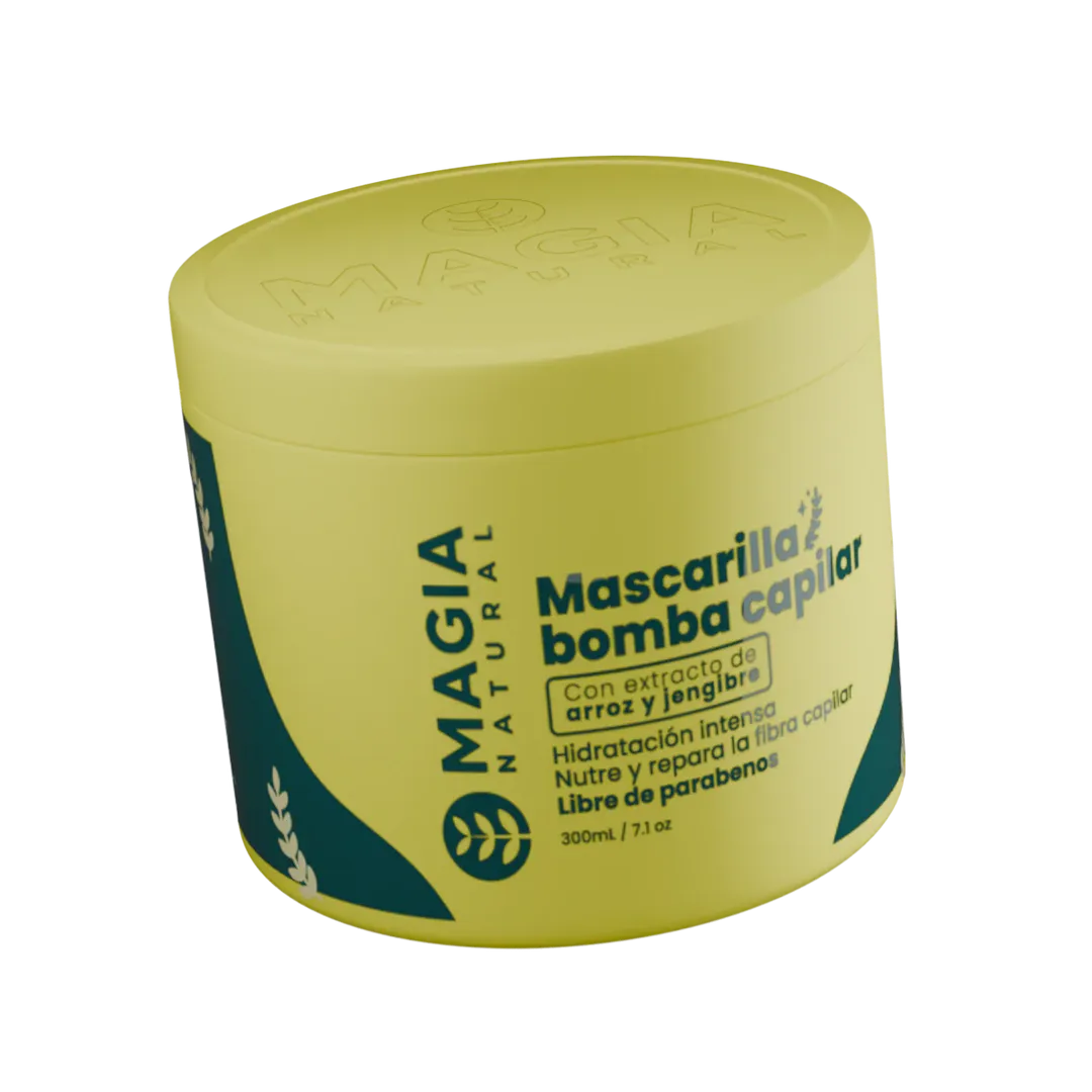 MASCARILLA BOMBA CAPILAR 300ML MAGIA NATURAL