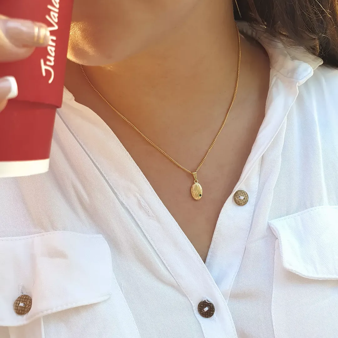 D Grano de Cafe Cristal