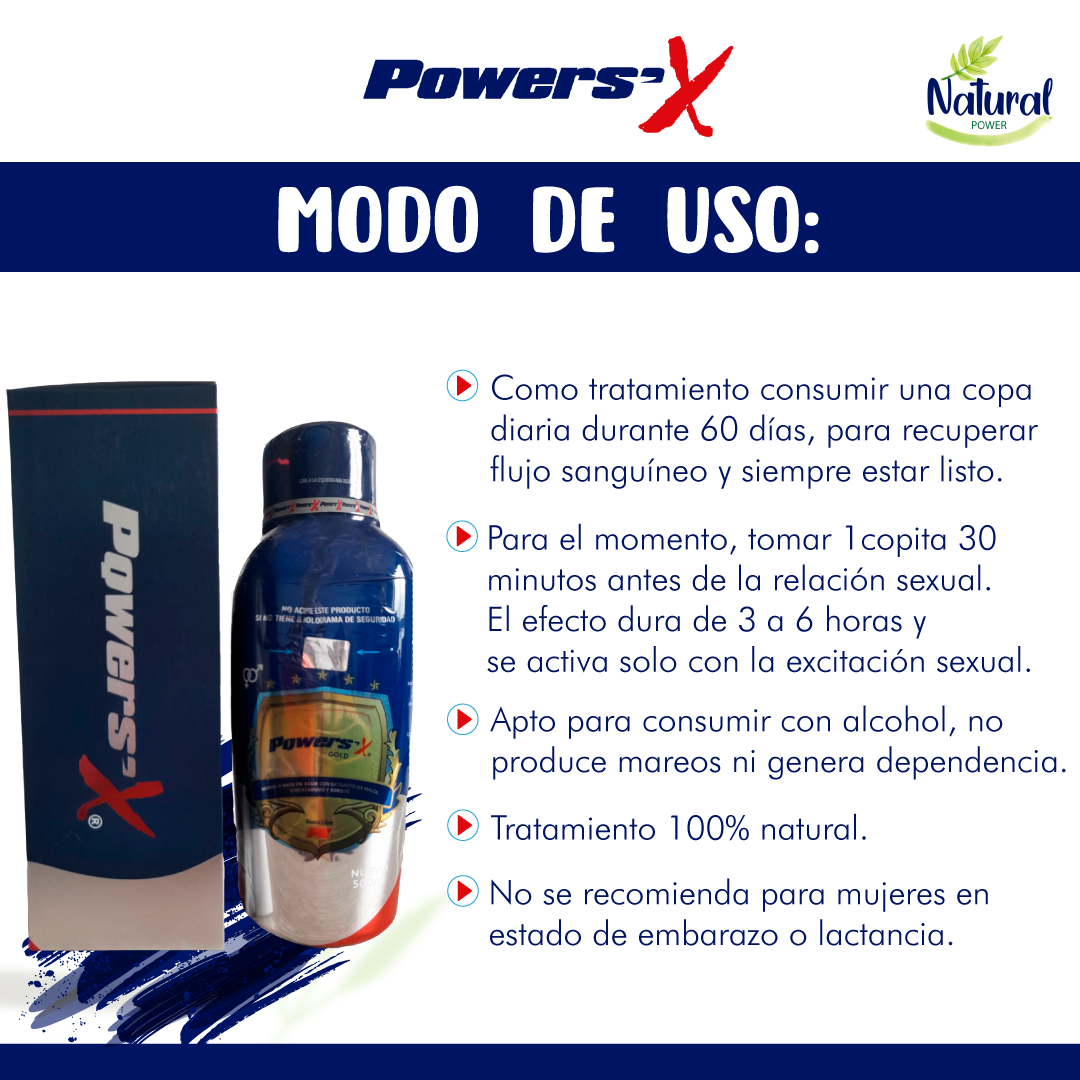 POTENCIADOR POWER´X JARABE 